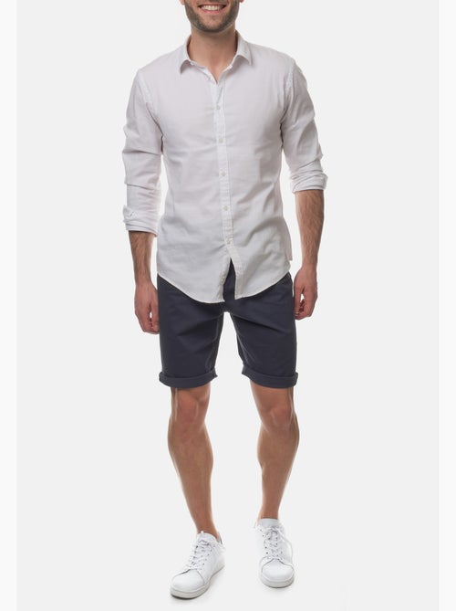 Bermuda chino uni - Kiabi