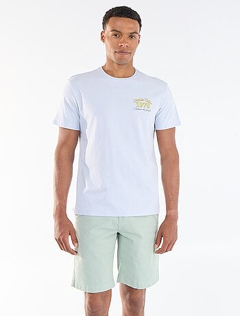 Bermuda chino uni en twill