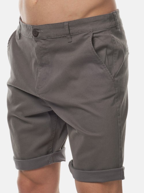 Bermuda chino uni - Kiabi