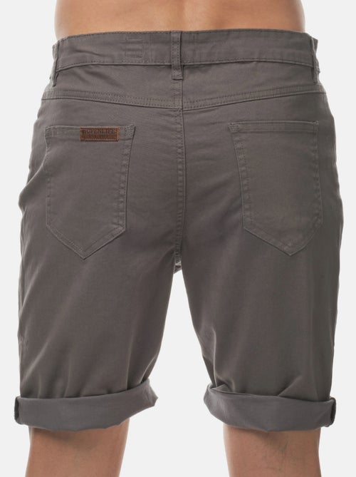 Bermuda chino uni - Kiabi