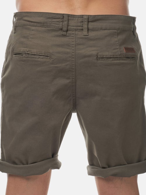 Bermuda chino uni - Kiabi