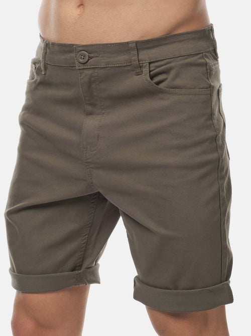 Bermuda chino uni - Kiabi