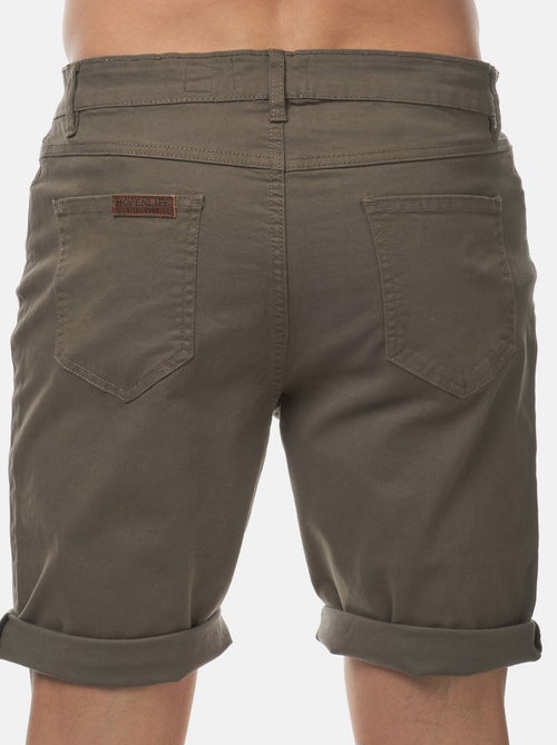 Bermuda chino uni - Kiabi