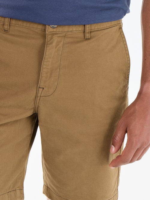 Bermuda chino uni - Kiabi