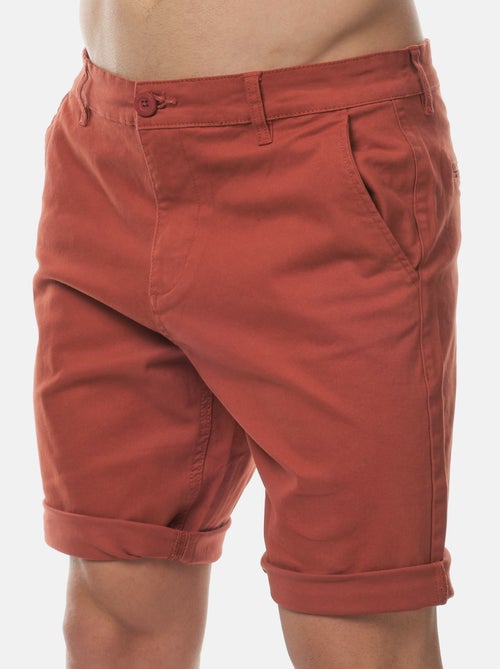 Bermuda chino uni - Kiabi