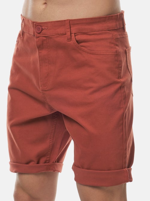 Bermuda chino uni - Kiabi