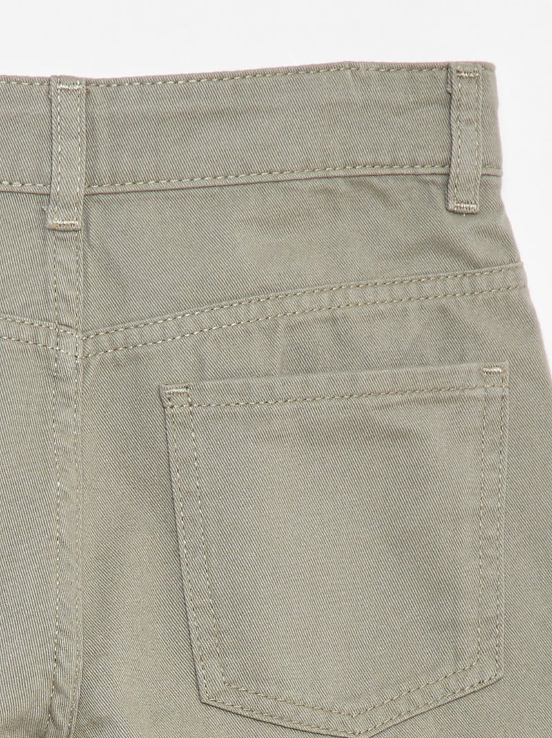 Bermuda chino Vert - Kiabi