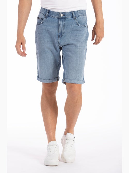 Bermuda coton coupe relax LINUS - Kiabi