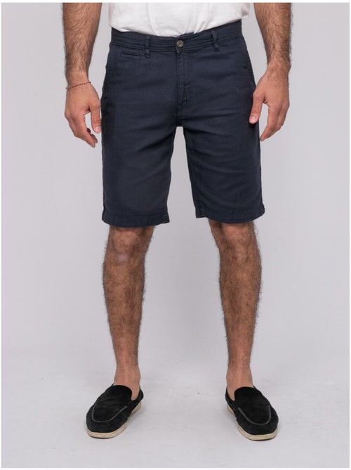 Bermuda coton slub BELKINO - Kiabi