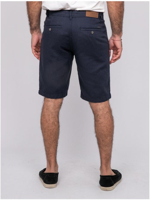 Bermuda coton slub BELKINO - Kiabi