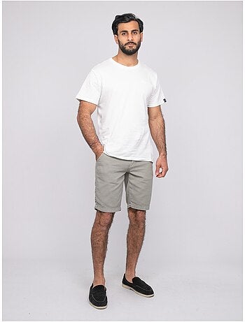 Bermuda coton slub BELKINO