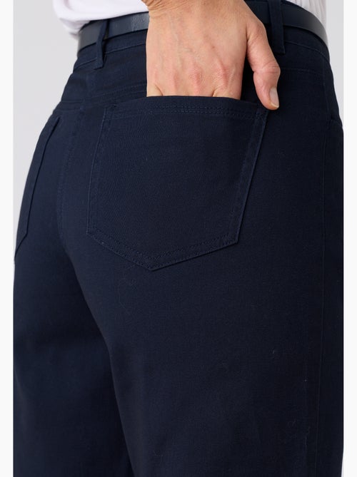 Bermuda coton stretch - Damart - Kiabi