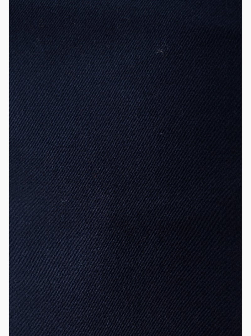 Bermuda coton stretch - Damart Bleu marine - Kiabi