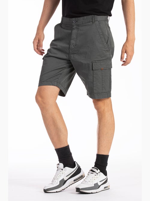 Bermuda coupe cargo stretch FRANKY - Kiabi