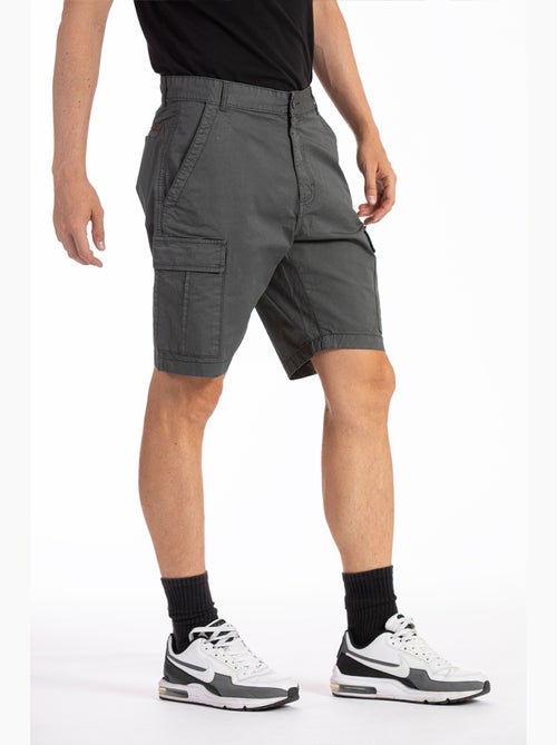 Bermuda coupe cargo stretch FRANKY - Kiabi