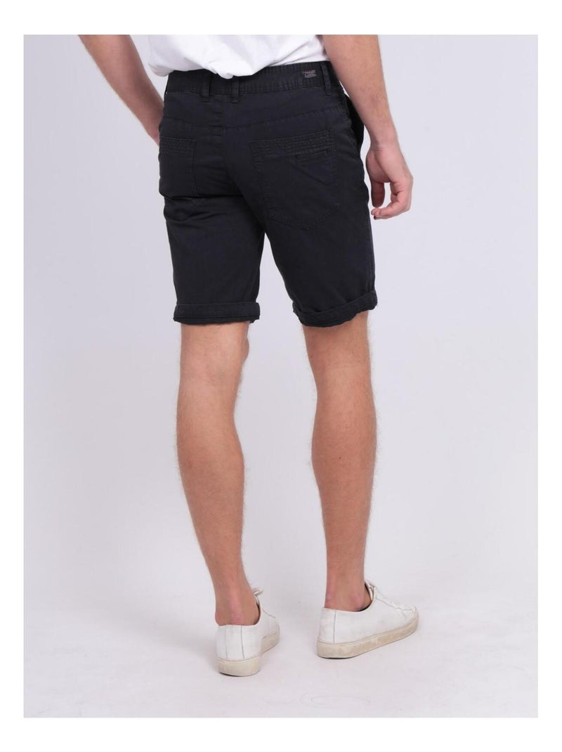 Bermuda coupe droite BROWEN Bleu marine - Kiabi