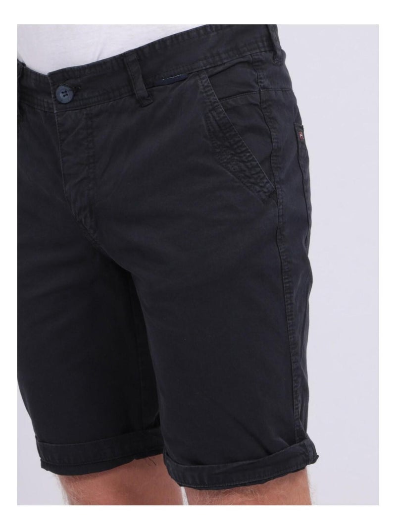 Bermuda coupe droite BROWEN Bleu marine - Kiabi