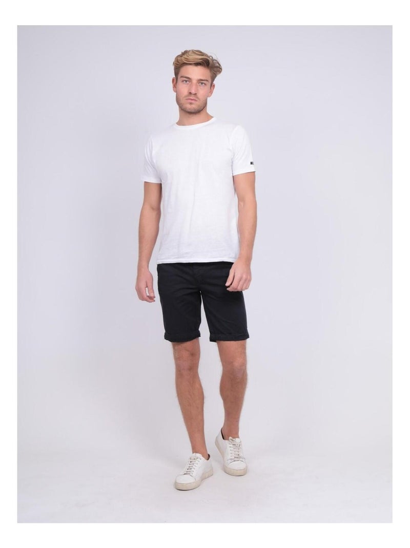 Bermuda coupe droite BROWEN Bleu marine - Kiabi