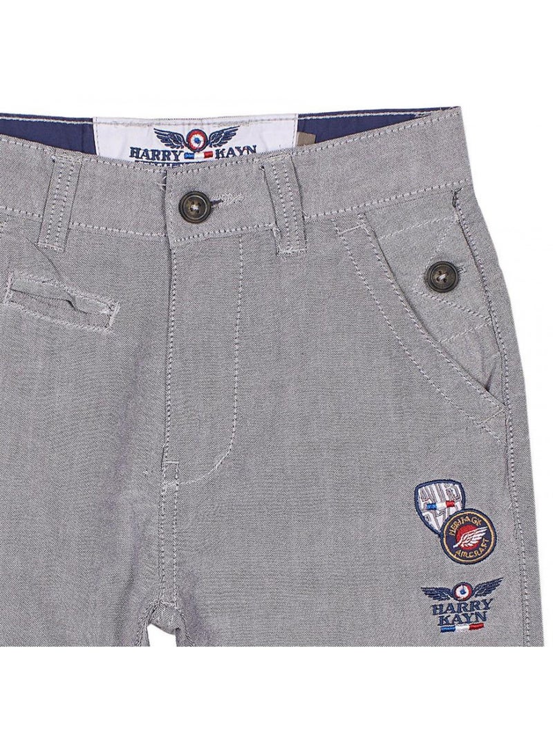 Bermuda   COXFORD - HARRY KAYN Bleu foncé - Kiabi