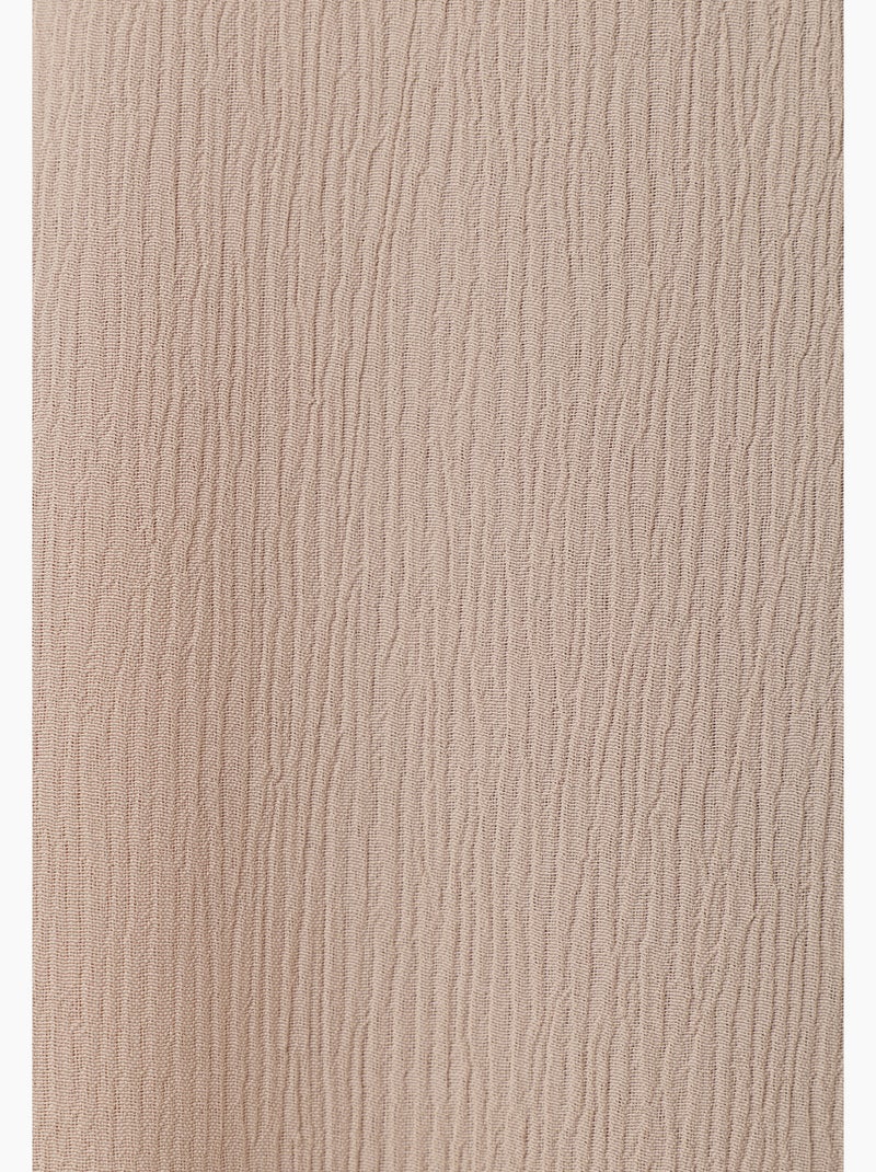 Bermuda crépon enfilable - Damart Marron - Kiabi