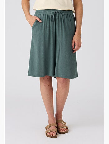 Bermuda crépon enfilable - Damart
