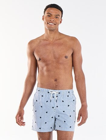 Bermuda de bain à motif