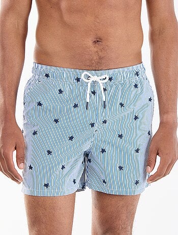 Bermuda de bain à motif