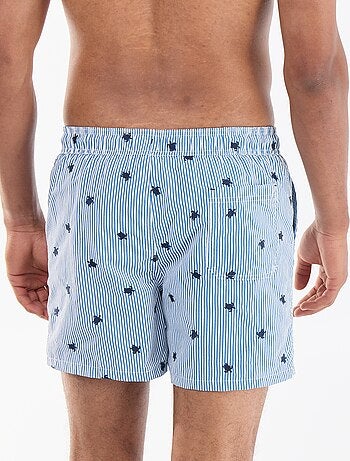 Bermuda de bain à motif