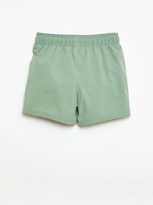 Bermuda de bain effet gaufré - Kiabi Bermuda de bain effet gaufré - Kiabi