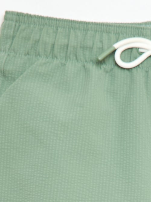 Bermuda de bain effet gaufré - Kiabi Bermuda de bain effet gaufré - Kiabi