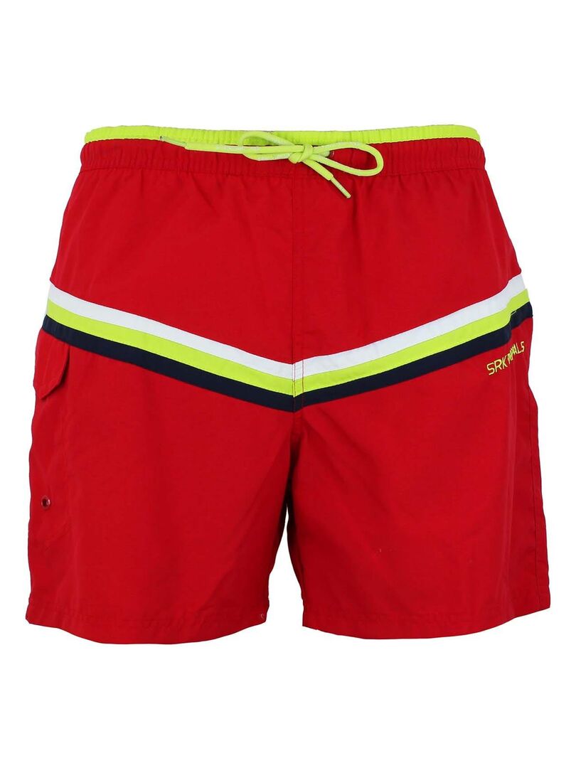 Bermuda De Bain CMP Garçon - Polyester Stretch - Protection Solaire UPF 40 - Taille élastique