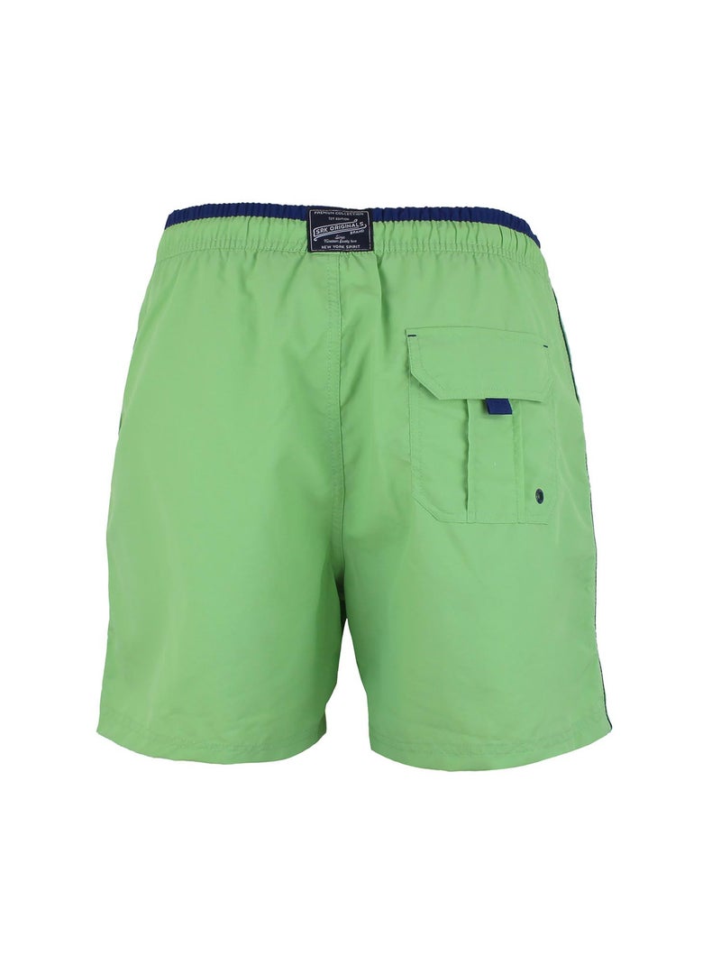 Bermuda de bain garçon ECIMI - SRK Vert anis - Kiabi