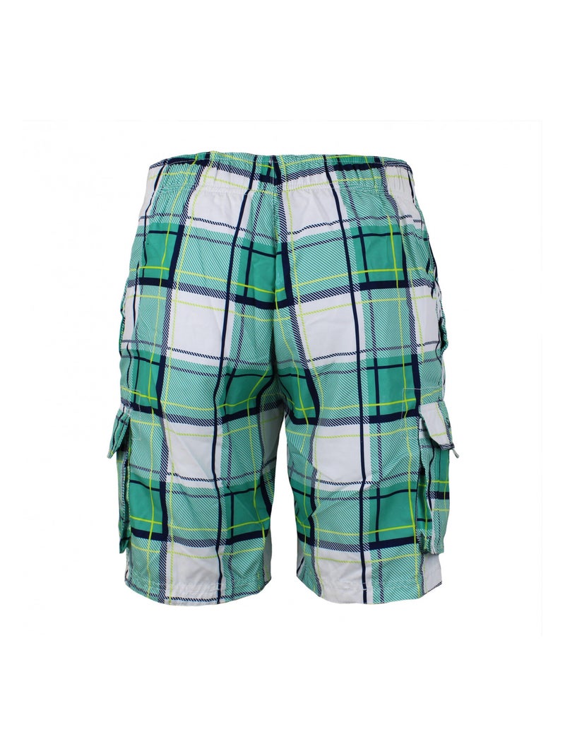 Bermuda de bain garçon ECLIF - SRK Vert - Kiabi