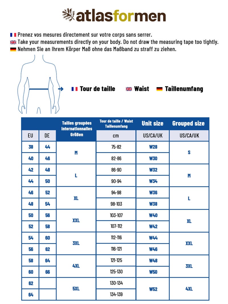 Bermuda de Bain Hawaï   - ATLAS FOR MEN Bleu turquoise - Kiabi