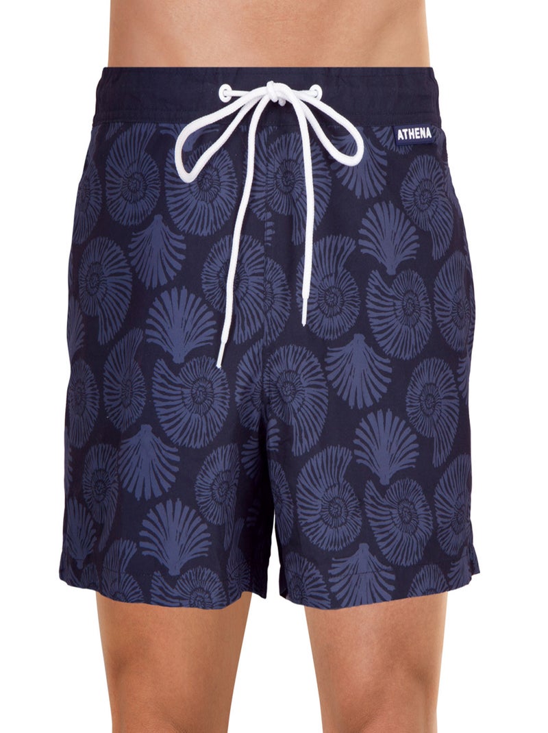 Bermuda de bain homme Summer Vibes Athena Gris foncé - Kiabi