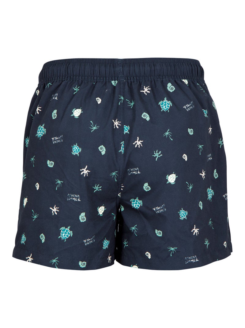Bermuda de bain homme Summer Vibes Athena Noir - Kiabi
