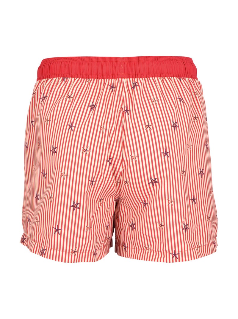 Bermuda de bain homme Summer Vibes Athena Rouge - Kiabi
