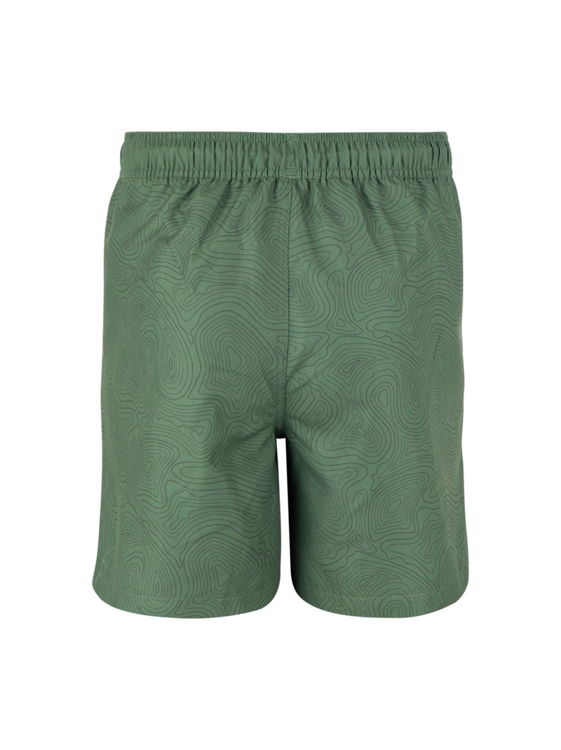 Bermuda de bain homme Traveler Athena Vert - Kiabi