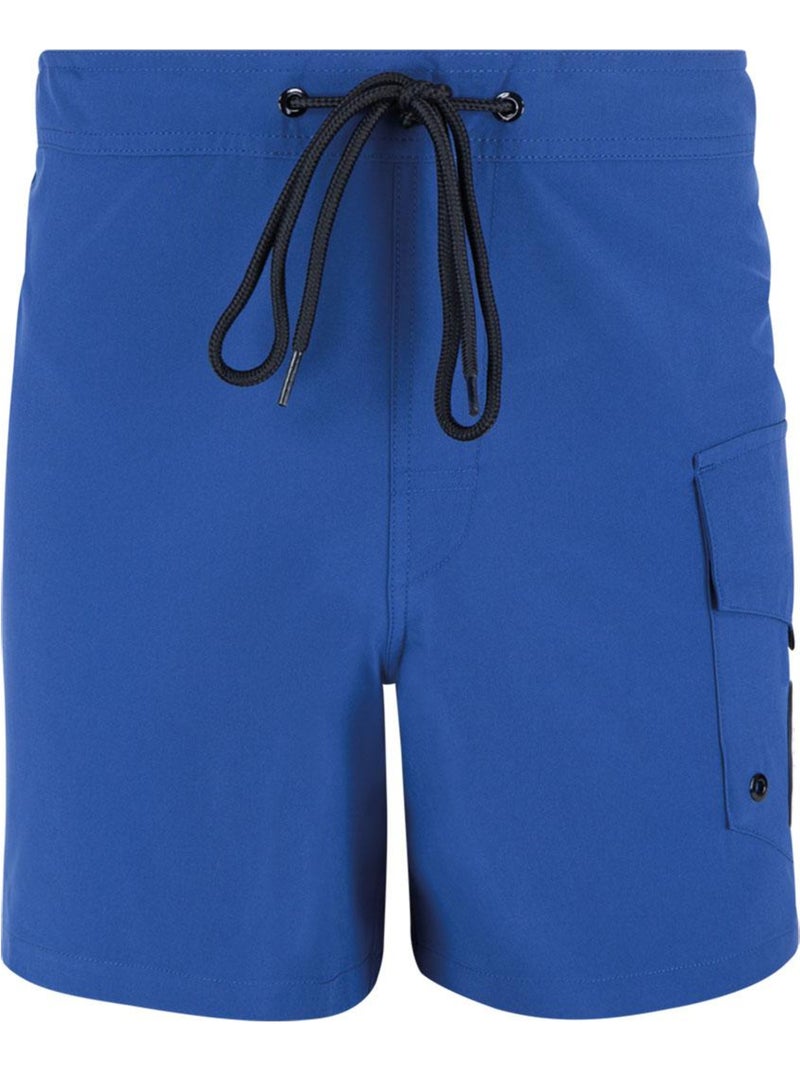 Bermuda de bain medium homme Construction traveler Athena Bleu - Kiabi