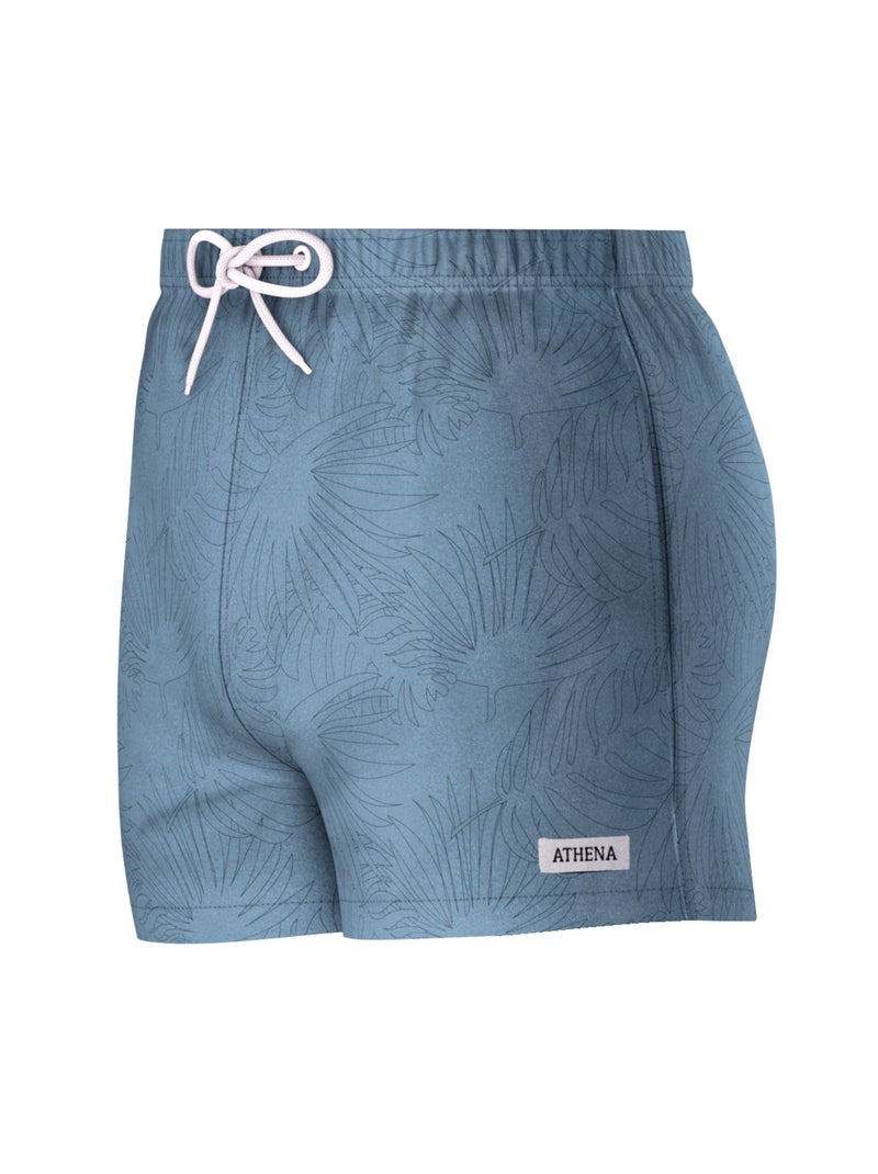 Bermuda de bain medium homme Imprimé Surf Athena Bleu - Kiabi