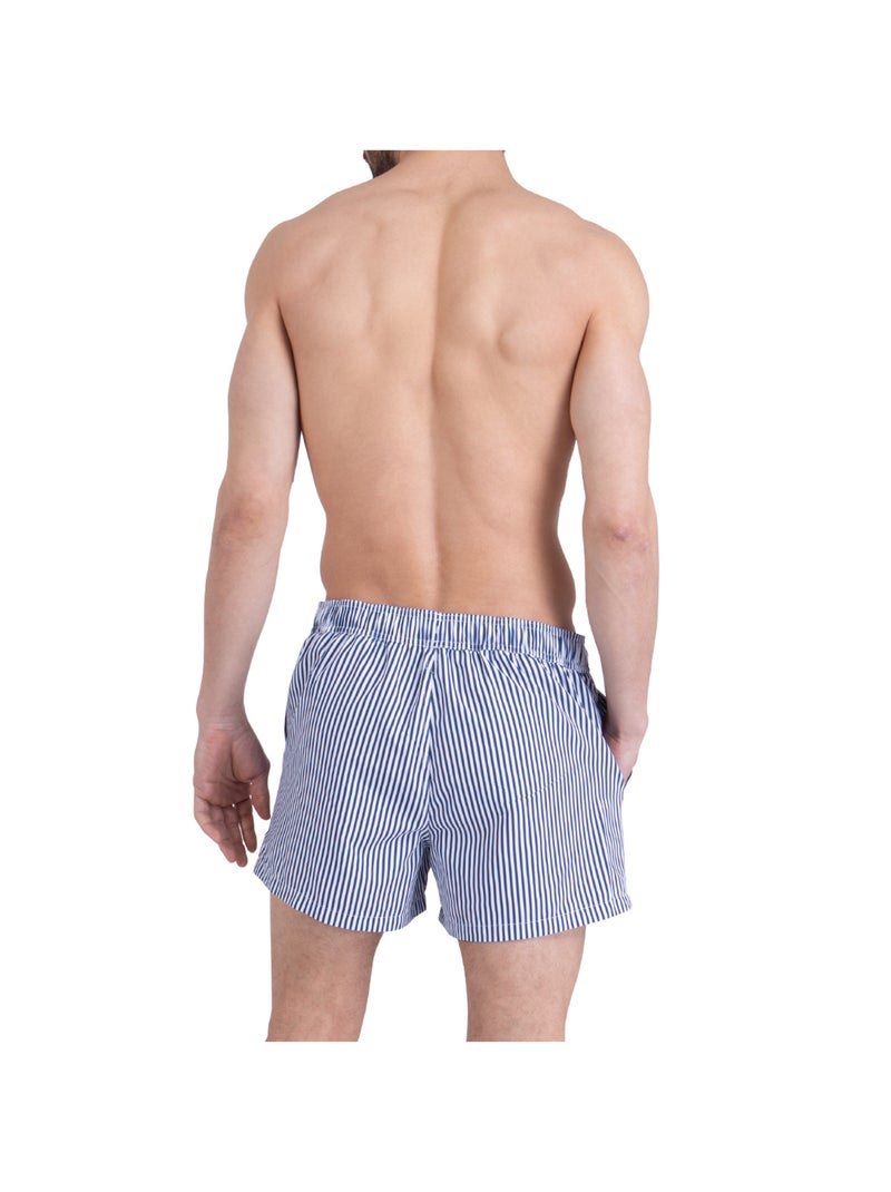 Bermuda de bain medium homme Summer Camp Athena Bleu - Kiabi