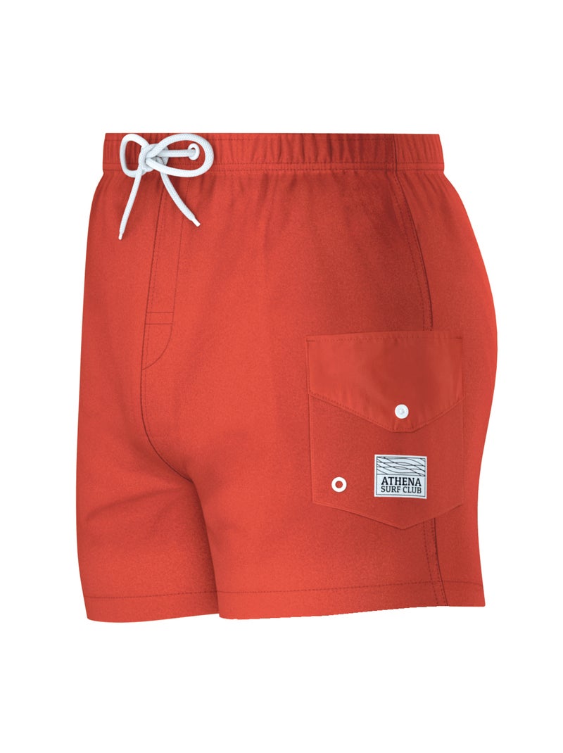 Bermuda de bain medium homme Traveler Stretch Athena Orange - Kiabi