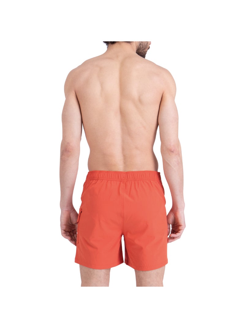 Bermuda de bain medium homme Traveler Stretch Athena Orange - Kiabi