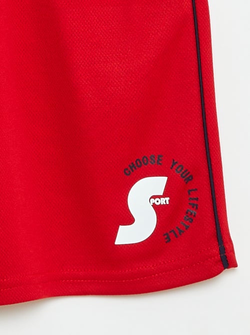 Bermuda de sport léger avec poches - Kiabi