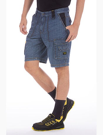 Bermuda de travail en denim léger renforcé BREEZ1