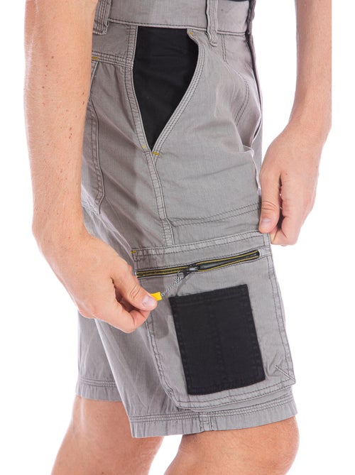 Bermuda de travail en denim léger renforcé BREEZ2 - Kiabi
