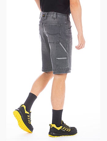 Bermuda de travail en denim stretch SUNJOBG