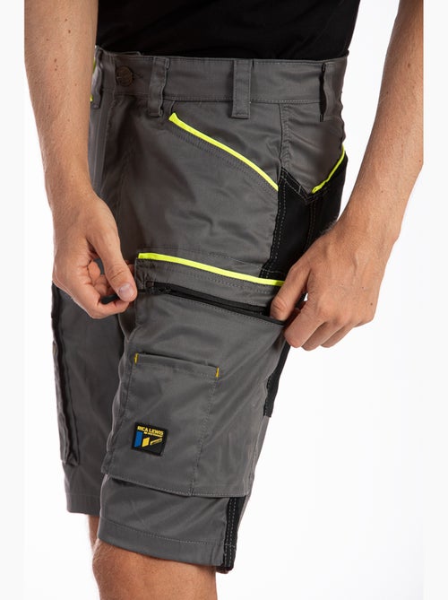 Bermuda de travail multipoches Fibreflex® FLUBERM - Kiabi