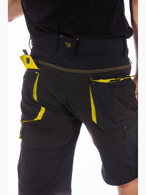 Bermuda de travail technique en bi-stretch SPIN - Kiabi