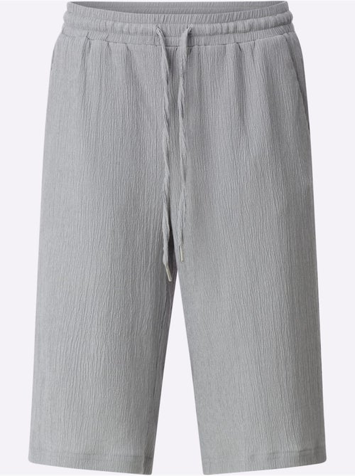 Bermuda décontracté à ceinture élastique et poches pratiques - Taille standard - Moda Vilona - Kiabi Bermuda décontracté à ceinture élastique et poches pratiques - Taille standard - Moda Vilona - Kiabi